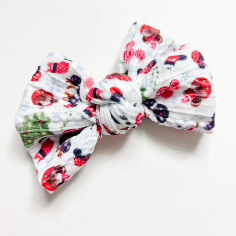 holiday mouse knot bow