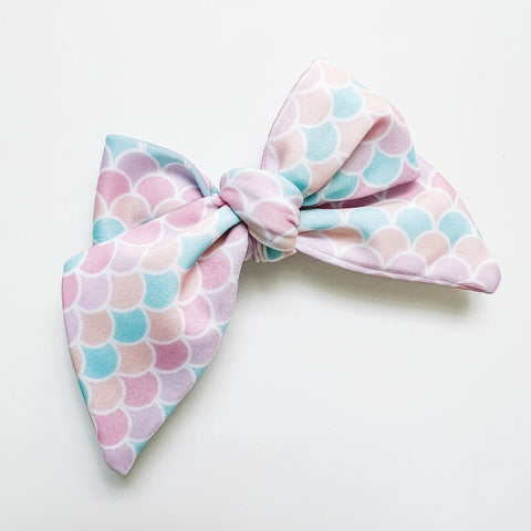 mermaid scales swim bow