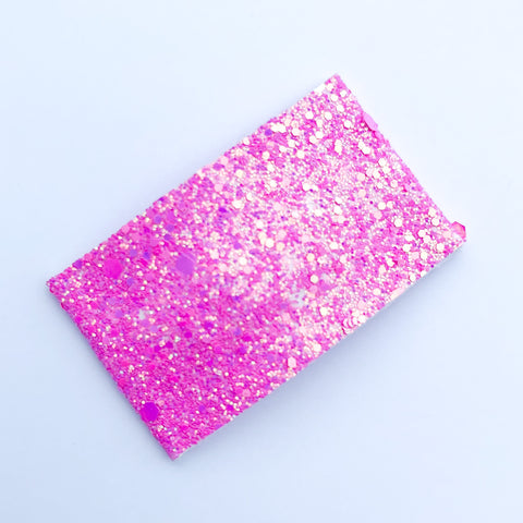 barbie pink shimmer snap clip