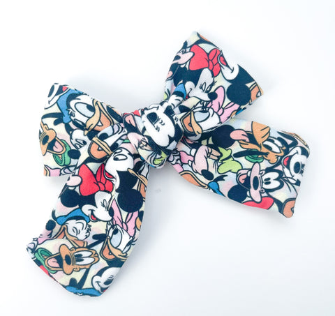 sensational six fabric bow